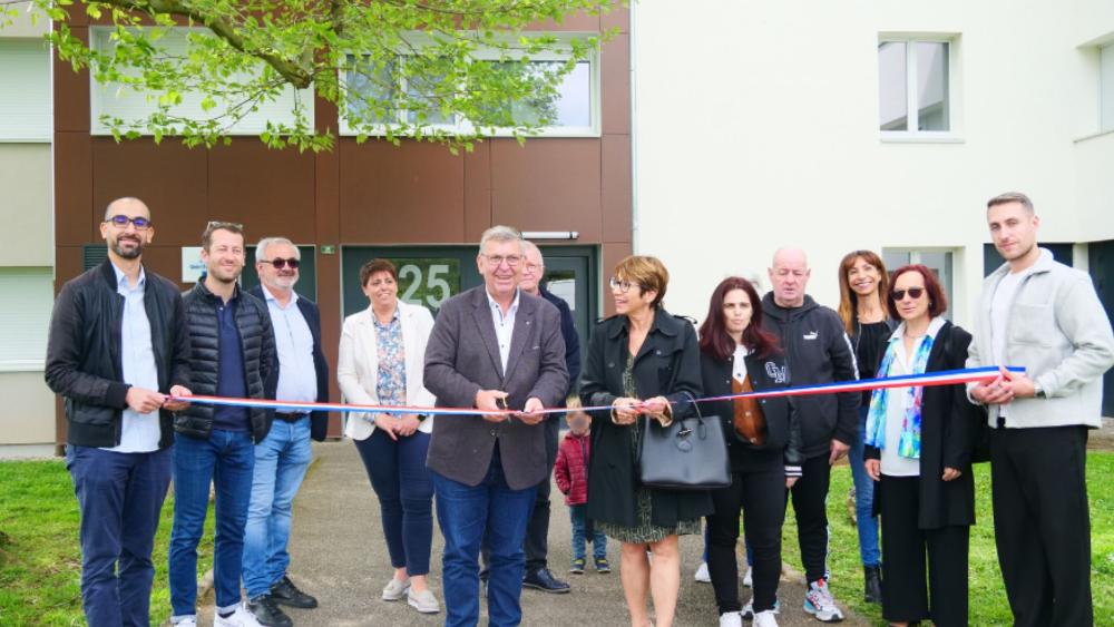 Inauguration de la résidence réhabilitée "La Gérifondière" à Vinay