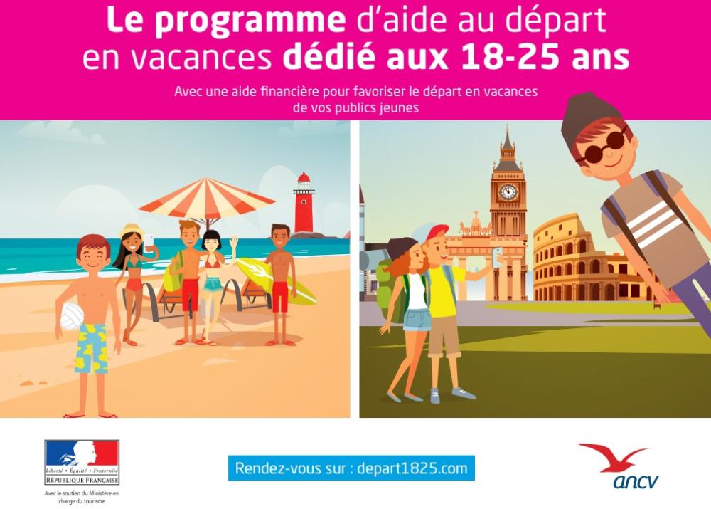 Aide Mairie 300 Euros 16 25 Ans Vacances ANCV : un programme d'aide au départ en vacances pour les 18-25 ans