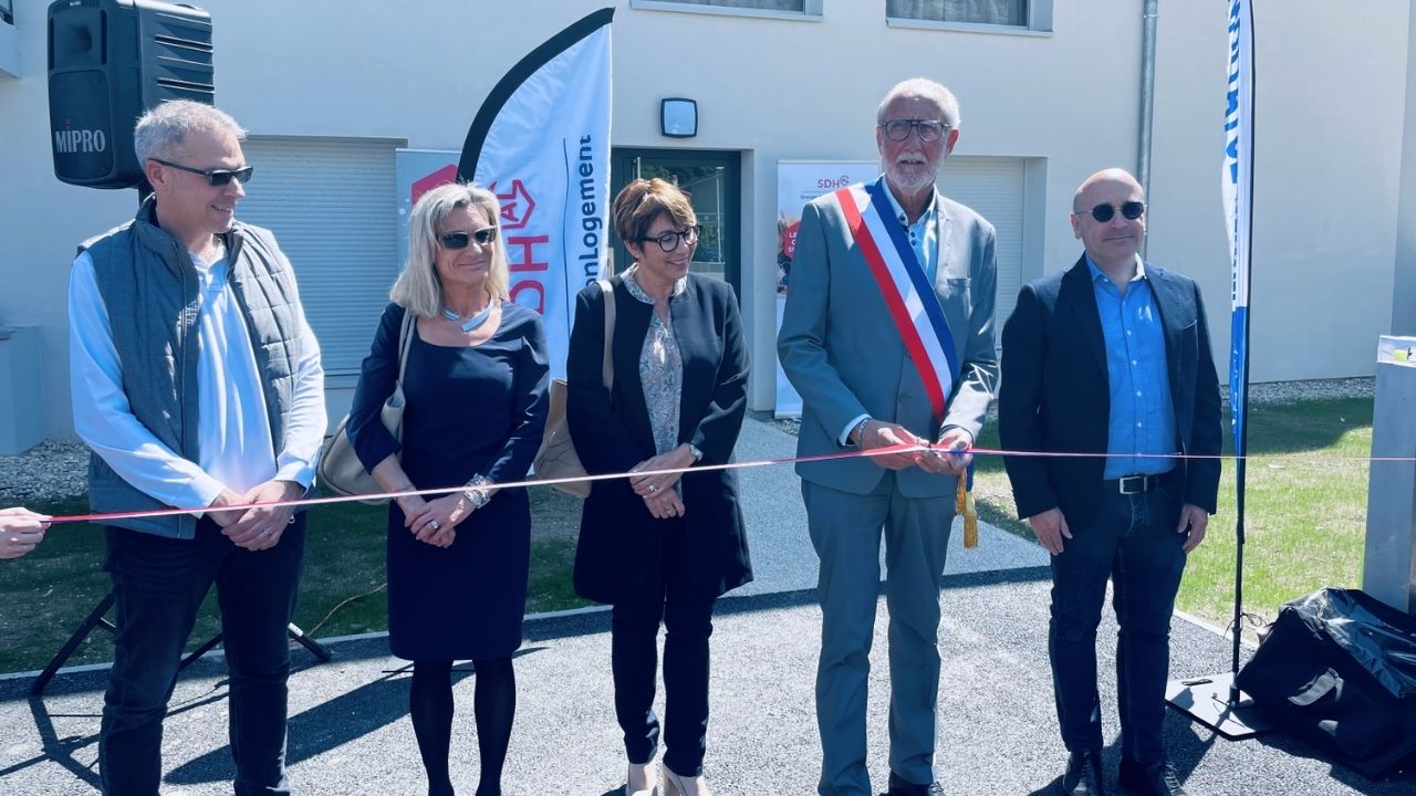Inauguration de la résidence Art Monia à Montbonnot-Saint-Martin